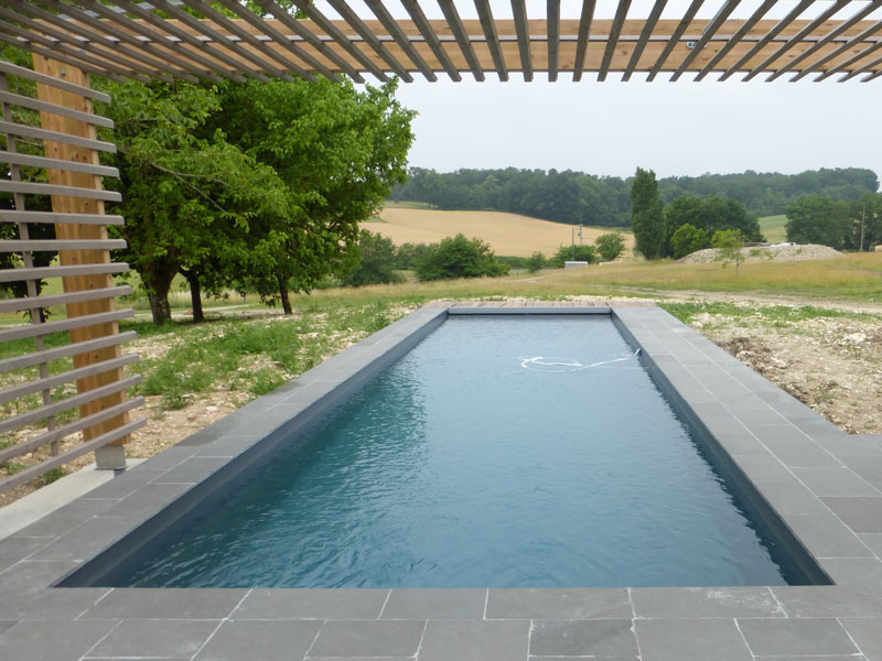 terrasse piscine Casteljaloux